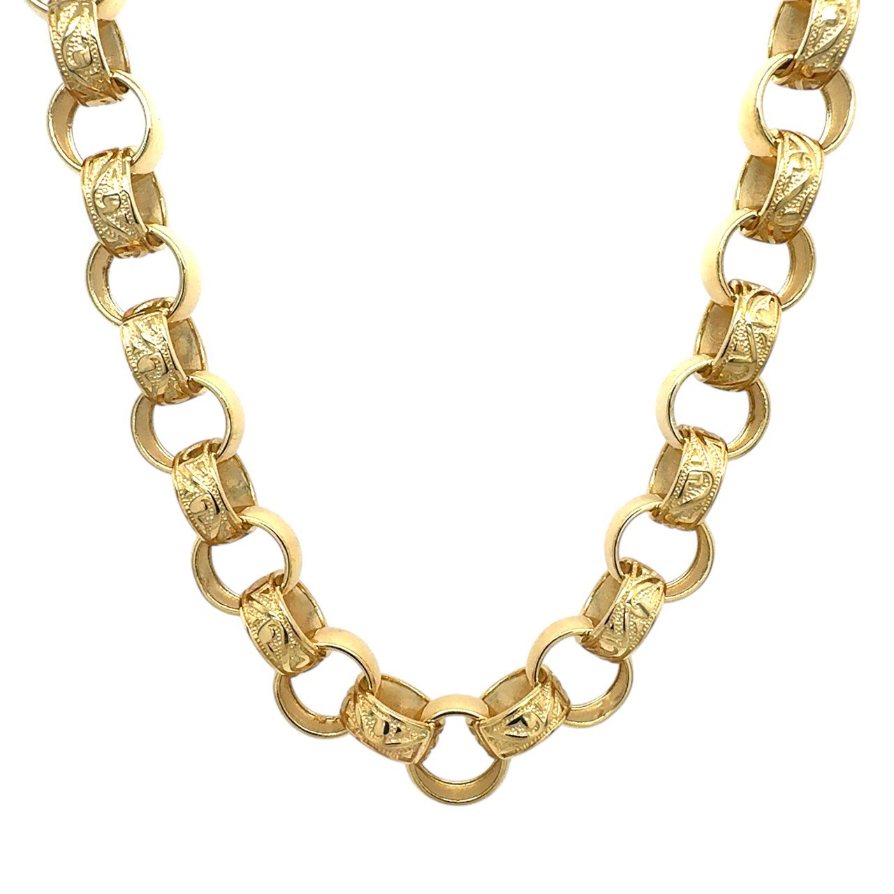 photo_57679k yellow gold belcher chain 11 mm wide solid italain made.292805767172612_y 9k yellow gold belcher chain 11 mm wide solid italain made.