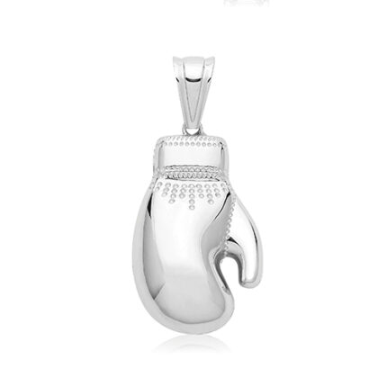 925 Sterling Silver Boxing Glove Pendant