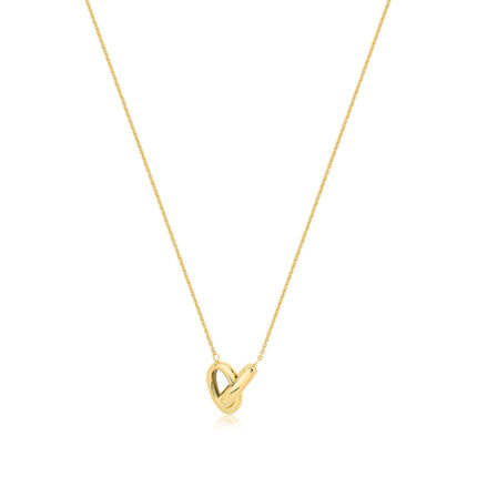 9k Yellow Gold Double Oval Necklace - 1.40 mm