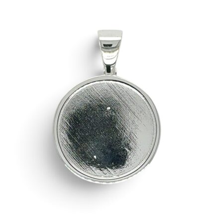 925 Sterling Silver Plain Picture Pendant - 2 Sizes