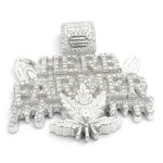 925 Sterling Silver Herb Farmer Cz Pendant - Image 2