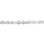 925 Sterling Silver Patterned Gypsy Link Belcher Bracelet - 9 mm - Image 2
