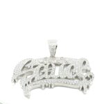 925 Sterling Silver Too Much Sauce Cz Pendant - Image 2