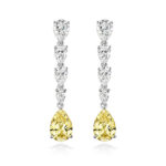 925 Sterling Silver Graduated Pear Drop Earrings - 10x7 mm - Image 2